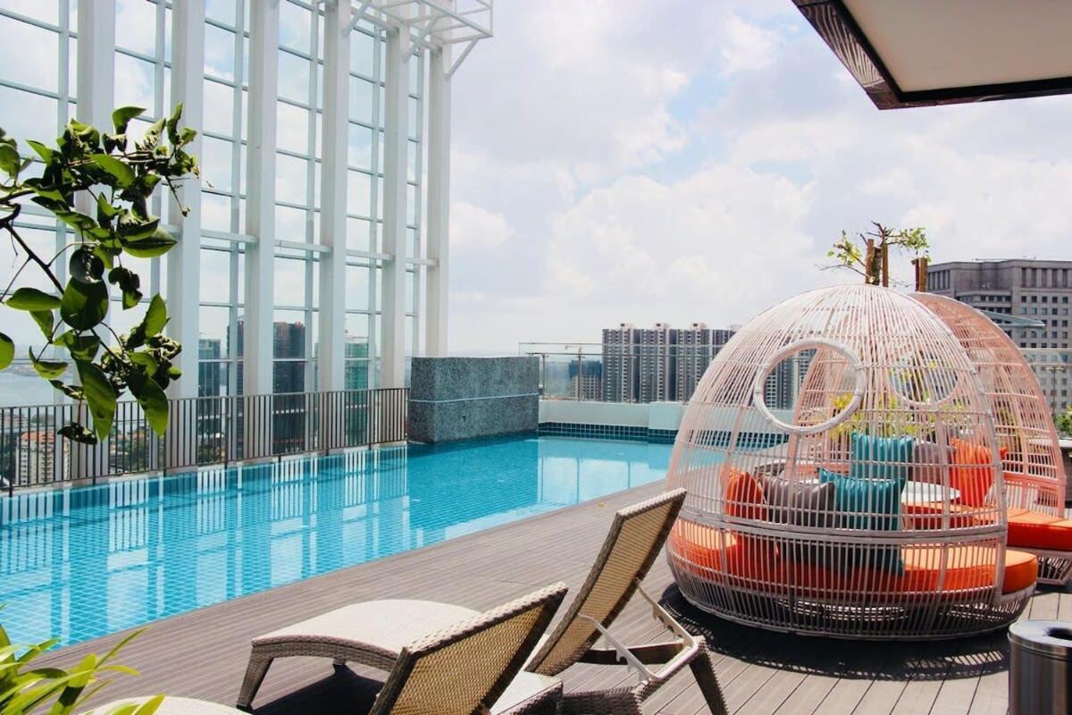 Cozy & High Floor Suite In Suasana Jb 15, Views Johor Bahru Eksteriør bilde
